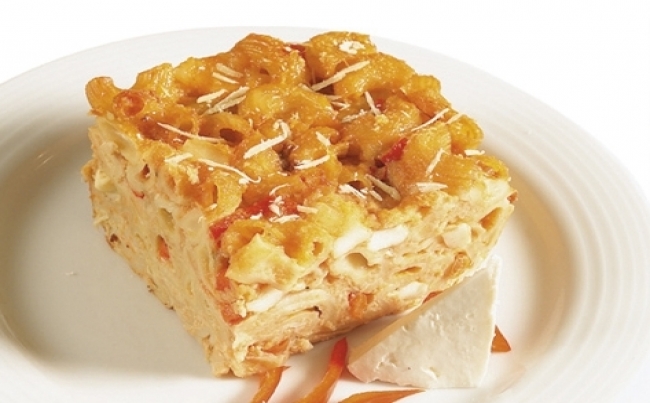 Pastel de macarrones